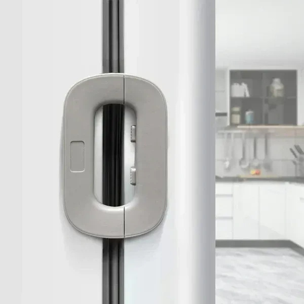 FRIDGE DOOR LOCK, Heavy Quality Fridge Freezer Door Lock -Baby Safety Child Lock    (2331)       