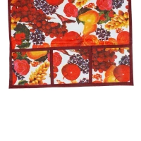 FRIDGE TOP COVER, Fridge Top Cover – Dustproof, Waterproof & Decorative Protector with Storage Pockets(2116)
