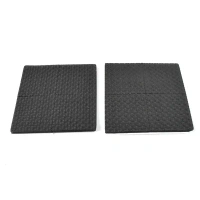 8PCS FURNITURE PAD, Furniture Protection Pads – 8 Pcs Set | Anti-Scratch, Noise-Reducing Floor Protectors for Chairs, Tables & Sofas(19099) - Black