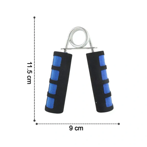 HAND EXERCISER, Foam Grip Hand Exerciser for Strength Training | Heavy-Duty Steel Spring Hand Gripper | Non-Slip Foam Handle Forearm & Finger Strengthener | Compact Home & Gym Workout Tool(956)