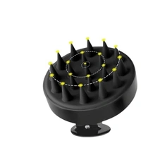 SILI HEAD MASSAGER, Hair Scalp Massager Brush | Silicone Head Massager for Shampoo, Shower & Hair Care(1217) - 