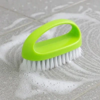 HAND SCRUB BRUSH, Ergonomic Hand Scrub Brush with Comfort Handle | Heavy-Duty Nylon Bristles for Tile, Floor, Grout & Bathroom Cleaning (2668)