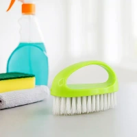 HAND SCRUB BRUSH, Ergonomic Hand Scrub Brush with Comfort Handle | Heavy-Duty Nylon Bristles for Tile, Floor, Grout & Bathroom Cleaning (2668)