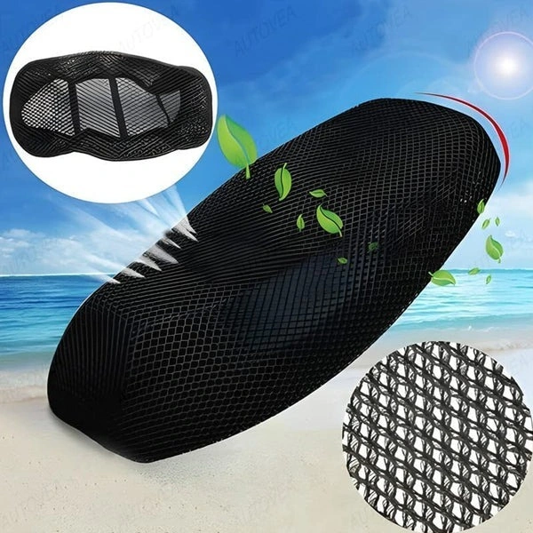 CUSHION SEAT COVER, Heavy Cushion Seat Cover Scooty Seat Cover Bike Seat Cover, Comfortable Scooty & Bike Seat Cover for Daily Riding   (2224)