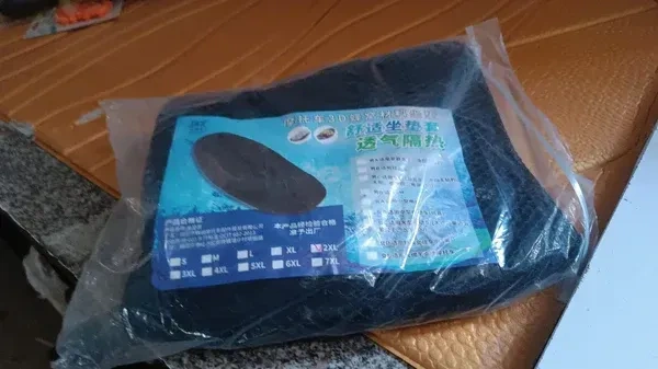 CUSHION SEAT COVER, Heavy Cushion Seat Cover Scooty Seat Cover Bike Seat Cover, Comfortable Scooty & Bike Seat Cover for Daily Riding   (2224) - Black, Pack of 1