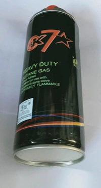 STOVE GAS BOTTLE, Seven Star Heavy Duty Butane Gas Bottle 1Bottle(2458)
