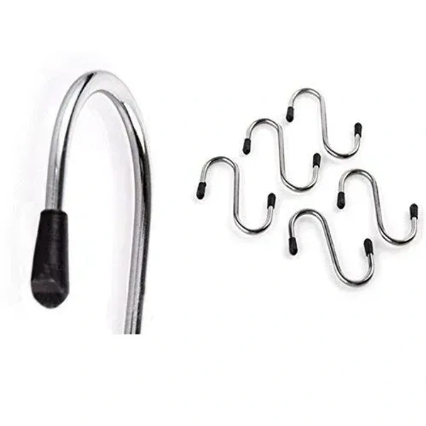 5PCS S SHAPE HOOK, Heavy Duty S-Shaped Stainless Steel Hanging Hooks - 5 pcs(2405)