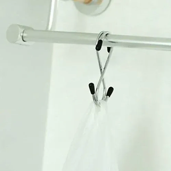 5PCS S SHAPE HOOK, Heavy Duty S-Shaped Stainless Steel Hanging Hooks - 5 pcs(2405)