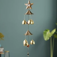 WIND CHIMES STAR, Elegant Metal Wind Chimes for Home & Garden – Outdoor Hanging Decorative Chimes with Soothing Tones for Balcony, Patio & Indoor Decor(2491)