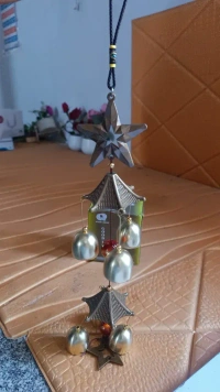 WIND CHIMES STAR, Elegant Metal Wind Chimes for Home & Garden – Outdoor Hanging Decorative Chimes with Soothing Tones for Balcony, Patio & Indoor Decor(2491)