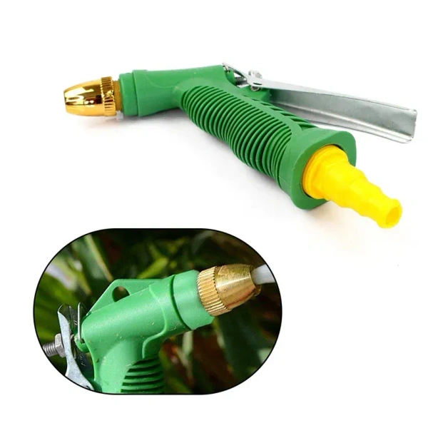 SPRAY GUN NOZZEL METAL, Durable Hose Nozzle Water Lever Spray Gun(725)