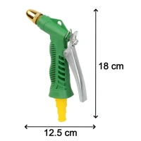 SPRAY GUN NOZZEL METAL, Durable Hose Nozzle Water Lever Spray Gun(725)