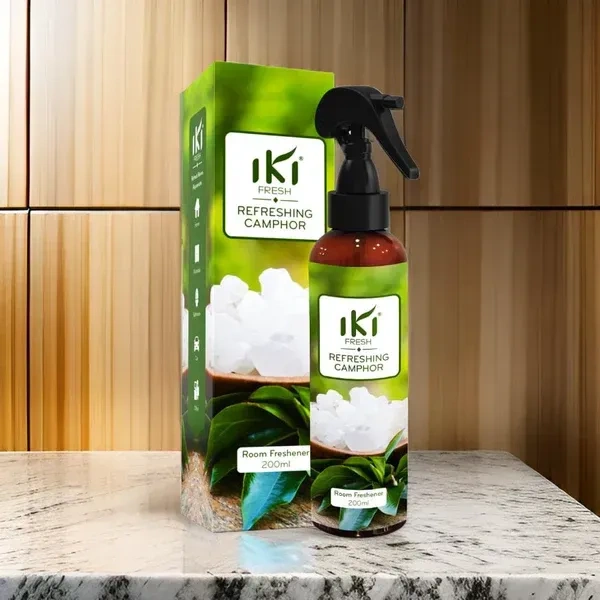 IKI AIR FRESHENER,IKI Room Freshener – Citronella Fragrance (200ml) | Refreshing Spray with Mosquito Control(2429)