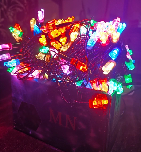 30FT TOWER LED- MN247, 30FT Tower Shape LED Diwali String Lights – Approx 9 Meter Decorative Series Lights for Home, Festival, Wedding & Outdoor Décor