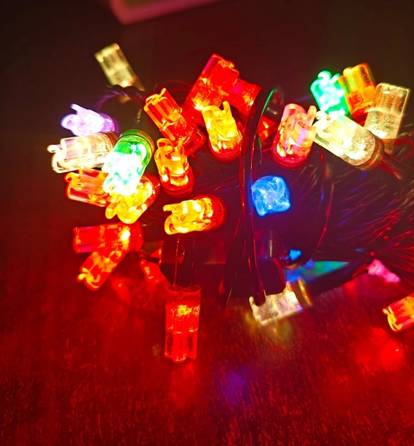 35FT FAN LED-MN242, Fan Shape LED String Lights – Approx 10.5 Meter Diwali Decorative Lights for Home, Festival, Wedding & Outdoor Décor(89)