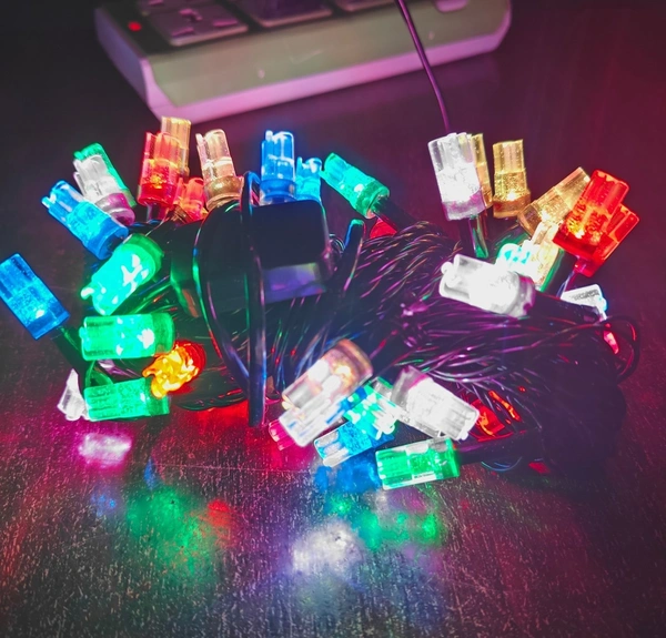 35FT FAN LED-MN242, Fan Shape LED String Lights – Approx 10.5 Meter Diwali Decorative Lights for Home, Festival, Wedding & Outdoor Décor(89)