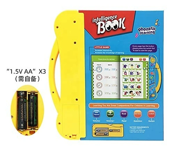 3101 STUDY BOOK, Intelligence Book for Kids, Interesting Preschool Learning Book, Kids English Reading Book with Sound & Music, English Letter and Word Learning Audio Book, Learning Book for Kid 3+ Years Old    (2321)      