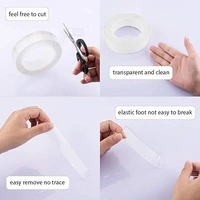 IVY GRIP TAP, Adhesive Grip Tape | Double Sided Foam Grip Tape, Transparent  (206)
