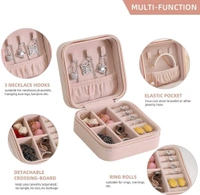 "MINI JEWELLERY BOX - PU Mini Jewellery Box Jewelry Organiser cosmetic Bags" (2003)