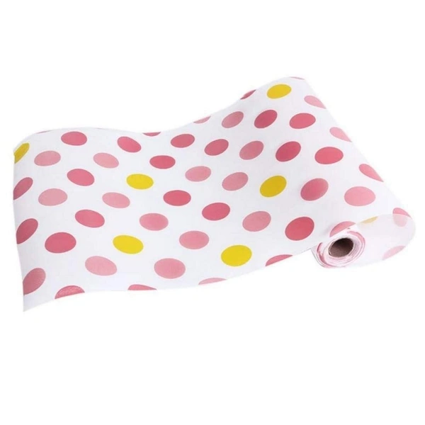 KITCHEN MAT 45*300CM,Antibacterial Waterproof Drawer & Shelf Liner Roll – 45x300 cm | Non-Slip Foam Mat for Kitchen, Wardrobe & Cabinet (Multicolour)(2433)