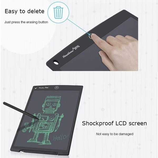 12 INCH TABLET, LCD Writing Tablet for Kids 12 Inch | Colorful Erasable Drawing Board & Doodle Pad | Learning & Educational Toys for Girls Age 3-7 | Christmas & Birthday Gift(2511