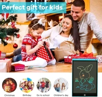 12 INCH TABLET, LCD Writing Tablet for Kids 12 Inch | Colorful Erasable Drawing Board & Doodle Pad | Learning & Educational Toys for Girls Age 3-7 | Christmas & Birthday Gift(2511