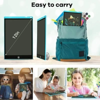 12 INCH TABLET, LCD Writing Tablet for Kids 12 Inch | Colorful Erasable Drawing Board & Doodle Pad | Learning & Educational Toys for Girls Age 3-7 | Christmas & Birthday Gift(2511