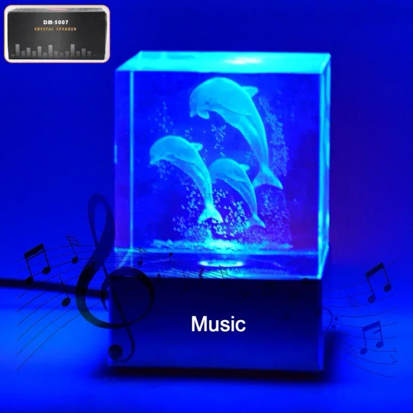 DESK LIGHT N SPEAKER, Touch Control LED Lamp with Built-in Wireless Speaker (2181)