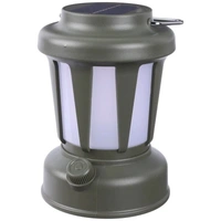 LY18 CAMPING LANTERN, Solar Camping Lamp LY18 – Portable Green LED Lantern with Handle for Outdoor & Emergency Use(2535)