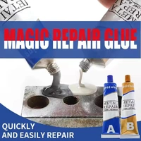AB METAL REPAIR TUBE, Magic Metal Mending, Cold Weld Metal Repair Paste Adhesive Gel, Ab Strong Glue Universal Metal Plastic Weld Repair Glue Aluminum,Welding Glue(2417) - 