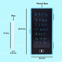 EN71 DRAWING PEN SET, Magical Unique Pencil Box with LCD Screen Writing Pen with Erase Button and Birthday Party Return Gift, Pencil Box for Kids   (2319)      