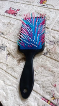MASSAGE HAIR BRUSH, Massage Hair Brush – Scalp Massager Comb for Hair Growth & Detangling (1 Pc)(2576)