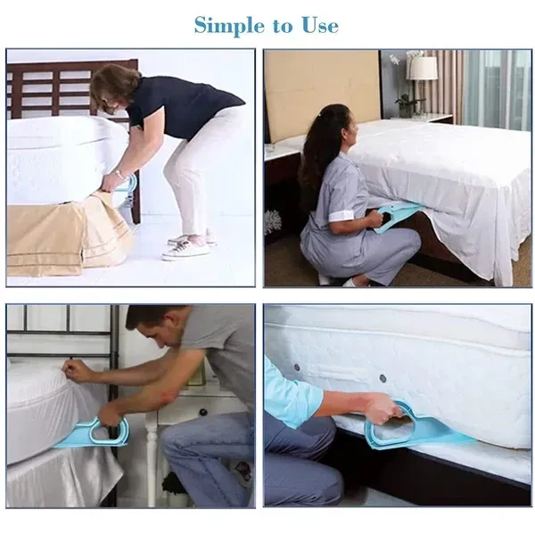 MATTRESS LIFTER, Mattress Lifter Tool for Easy Bed Sheet Changing | Ergonomic Bed Making Helper for Lifting & Tucking Sheets(2424)