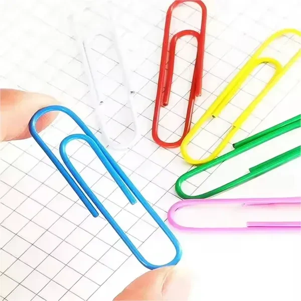 U PAPER CLIP 100PCS, Metal U Shape Paper Pin / Clip 28 mm (100 Pcs Set)   (2359)        