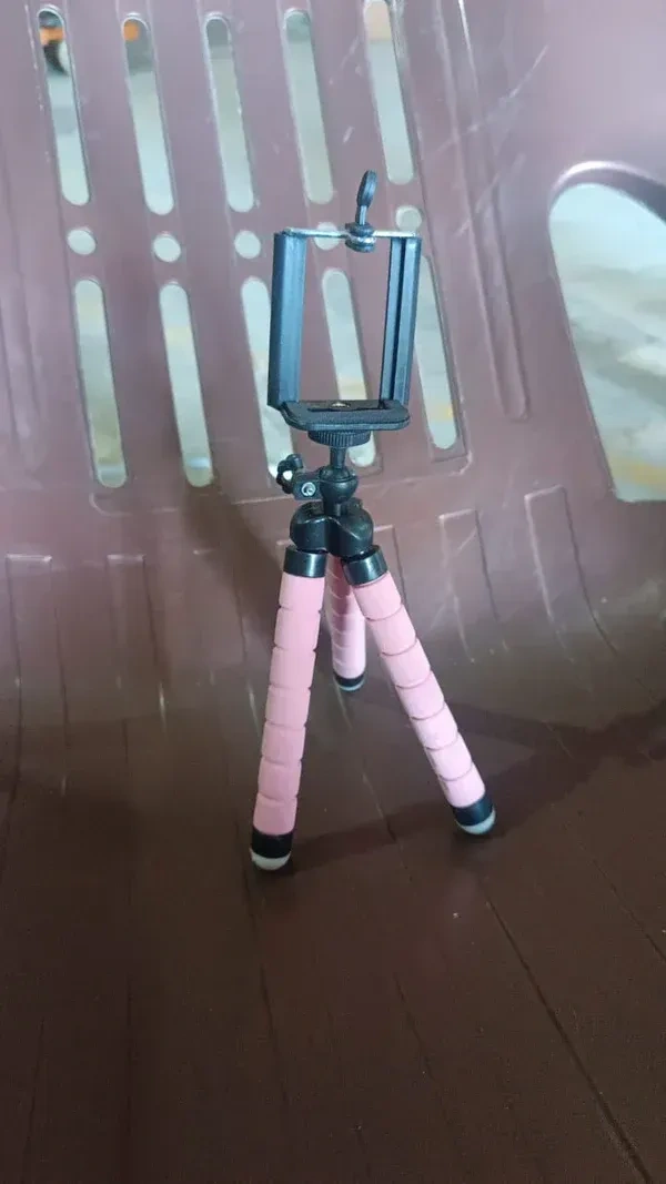 MINI TRIPOD STAND, Mini Tripod Flexible Tripod Stand,  Flexible & Portable Tripod for Mobile Phones, Cameras, and Vlogging   (2351)      