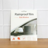 RAINPROOF FILM 20*18 CM 2PCS, Premium Anti-Fog Rear-View Mirror Protection Film (2 Pcs, 20×18 CM) – Waterproof, Anti-Glare & Scratch-Resistant Car Mirror Shield with Full Installation Kit(2753)