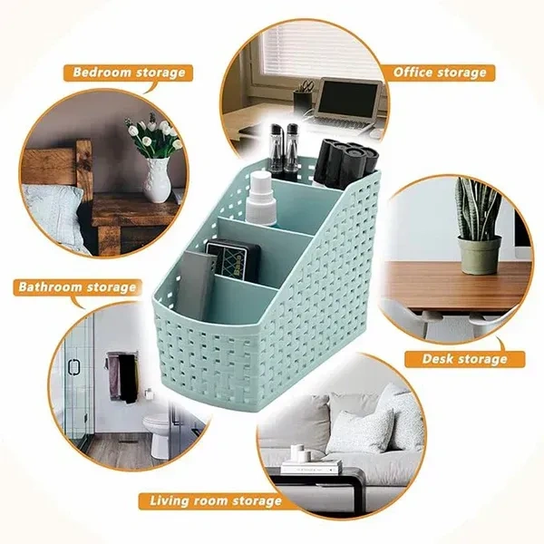 4COM DESK ORGANIZER, Multi-Purpose Storage Basket Organizer , Multi-Purpose Storage Basket for Office & Home   (2330)                                        
