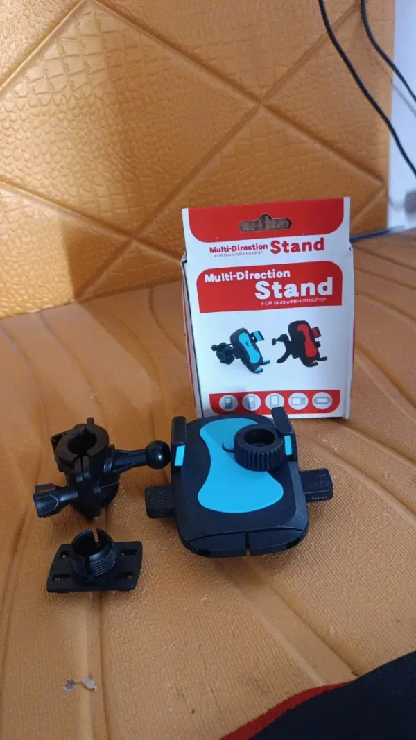 MINI BIKE STAND, Multi Direction Phone Holder Mount (2169) - Black