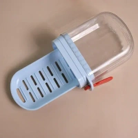 TRAVELLING SOAP CASE, Multifunctional Soap Box with Drain Tray and Lock Clip, Sabudani(1637)