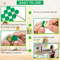 NATURAL COCKROCH GEL, Natural Cockroach Killer Bait Gel for Indoor Use – Effective Roach Repellent for Kitchen, Bathroom & Cabinets(2557)