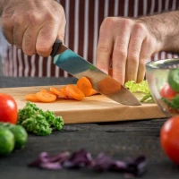 WOODEN CHOPPING BOARD, Wooden Chopping Board – Durable, Knife-Friendly & Multipurpose (2127)