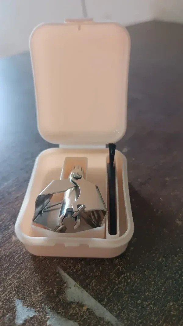 SS NOSE HAIR CLIPPER, Pure Rose Water Spray for Face & Skin | Natural Hydrating Toner & Refreshing Mist for Glowing Skin – 100ml(2676)