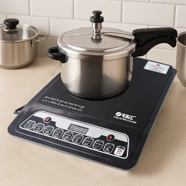 2000W INDUCTION COOKER, Orbit 2000W Digital Induction Cooker – Fast Heating, Touch Control Cooktop(2610)