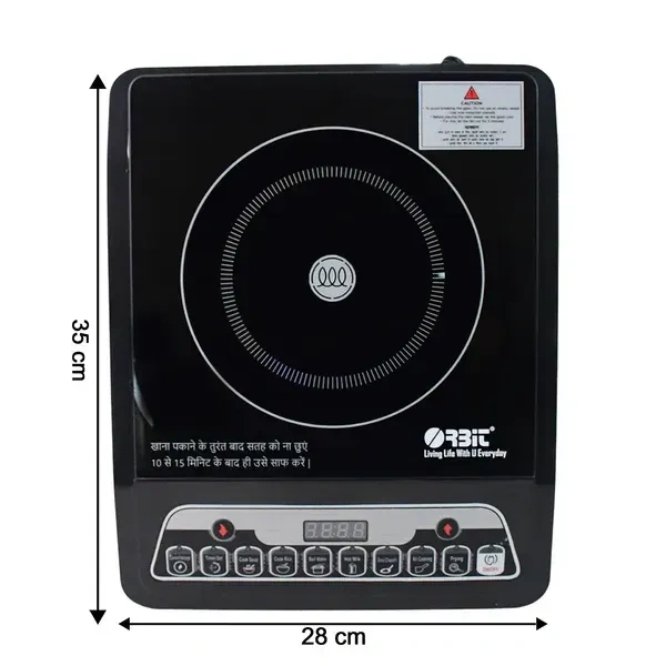 2000W INDUCTION COOKER, Orbit 2000W Digital Induction Cooker – Fast Heating, Touch Control Cooktop(2610)
