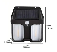 DUAL LAMP SOLAR LIGHT,  Efficient Outdoor Illumination with Motion Sensor     (2254)    