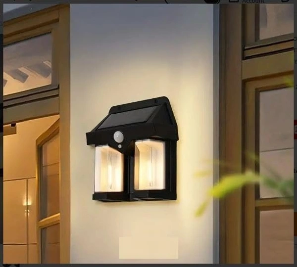 DUAL LAMP SOLAR LIGHT,  Efficient Outdoor Illumination with Motion Sensor     (2254)    