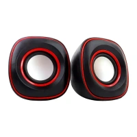 USB MINI SPEAKER 2PCS, PC Speakers, Computer Speakers,  Compact & Affordable Stereo Sound for Laptops and Desktops  (2361)  