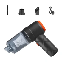 2IN1 VACUUM CLEANER, Wireless Car Vacuum 2 In 1 Rechargable Handheld Air Blowing (528)