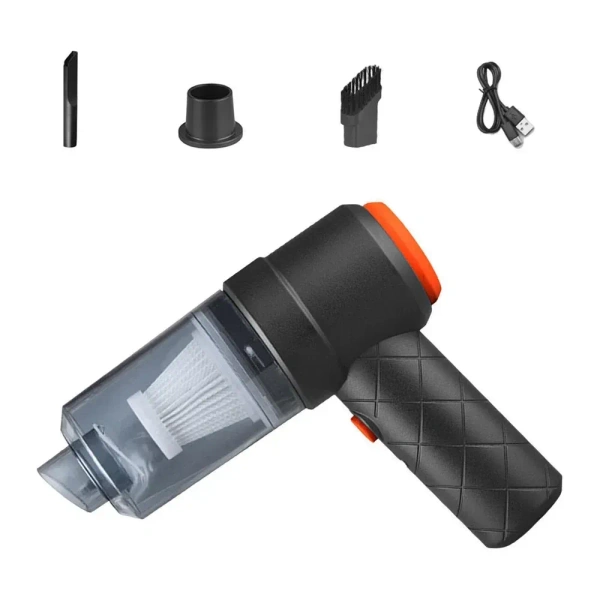 2IN1 VACUUM CLEANER, Wireless Car Vacuum 2 In 1 Rechargable Handheld Air Blowing (528)