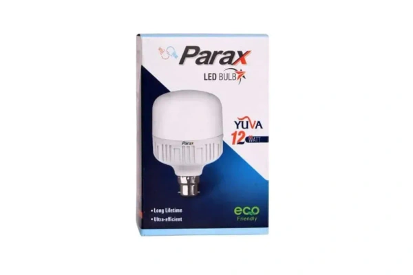12W LED BULB, Parax 12W LED Bulb | Dome Shape Bright Energy-Saving Light for Home & Office Use(378)